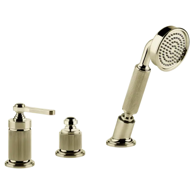 Смеситель для ванны Gessi VENTI20 65043#710 латунь PVD