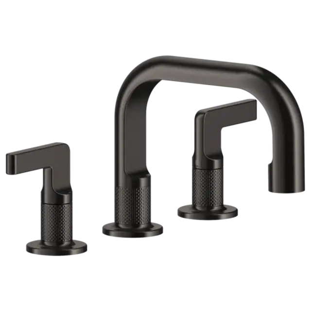 Смеситель для раковины Gessi INCISO 58012#707 цвет-Black Metal Brushed PVD