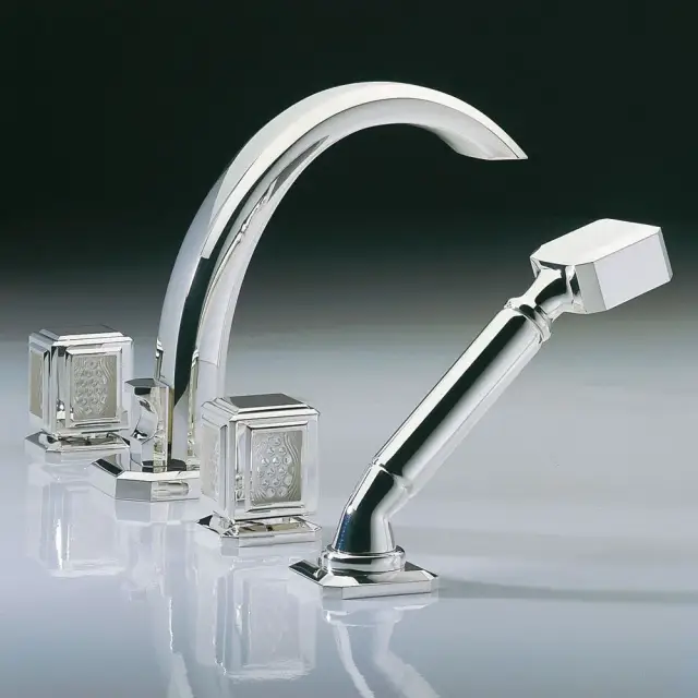 Смеситель для ванны THG metropolis A2A.A02.112BG хром