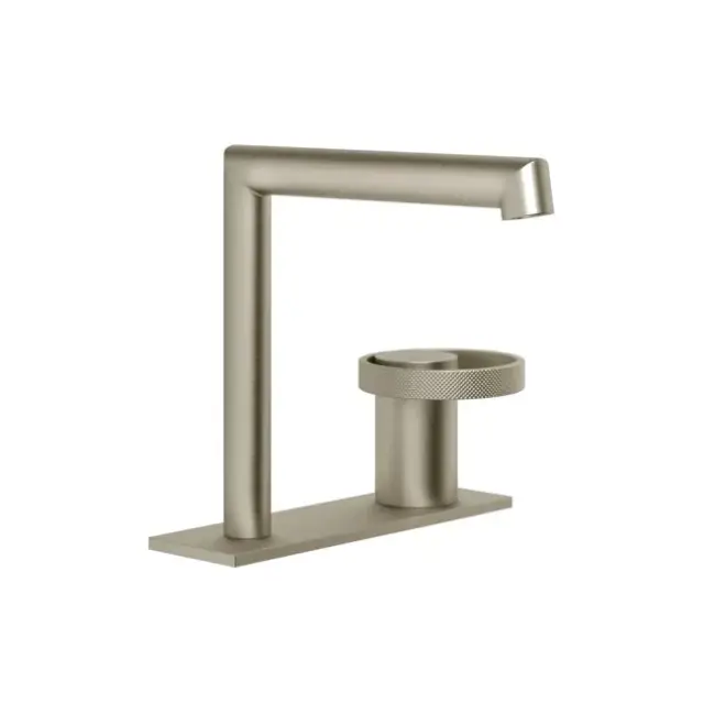 Смеситель для раковины Gessi ANELLO 63315#149 FINOX BRUSHED NICKEL