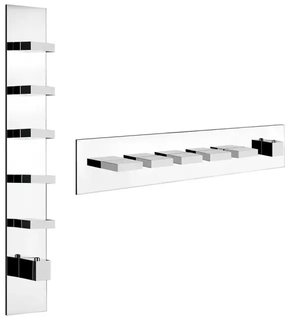 Смеситель для душа Gessi Retangolo wellness 43030#031 хром