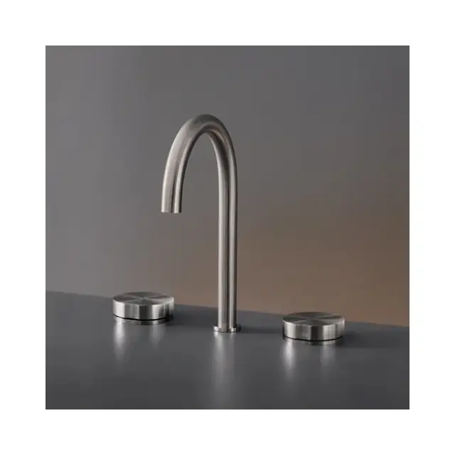 Смеситель для раковины CEA Giotto GIO17L сталь полированная