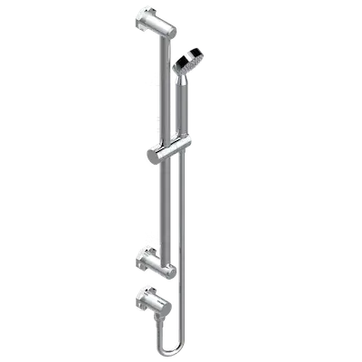 Душевой гарнитур THG NIHAL IVORY PORCELAIN U2N.A02.58 хром