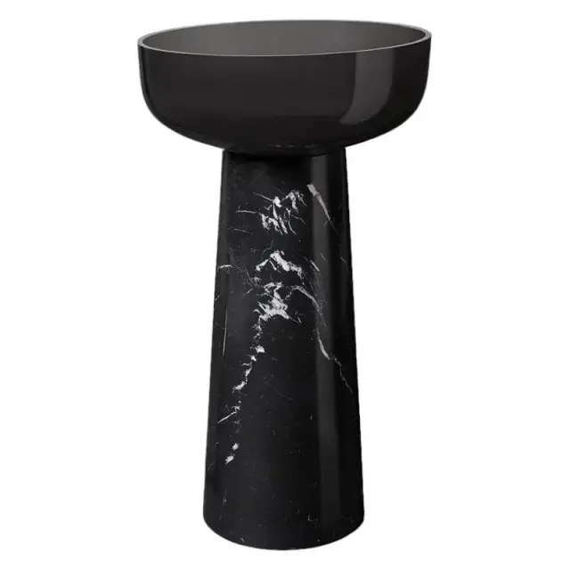 Раковина Antonio Lupi ALBUME ALBUME10+ALBUME21 пьедестал-MARMO NERO MARQUINIA