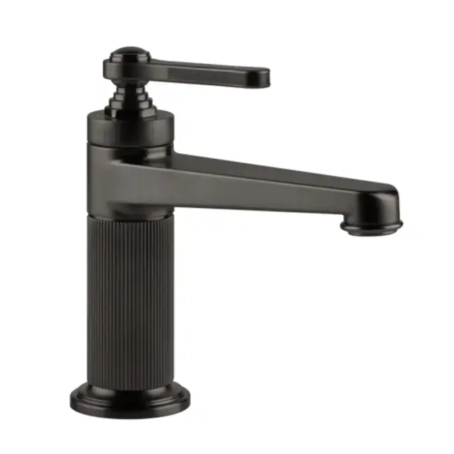 Смеситель для раковины Gessi VENTI20 65002#707 цвет-Black Metal Brushed PVD