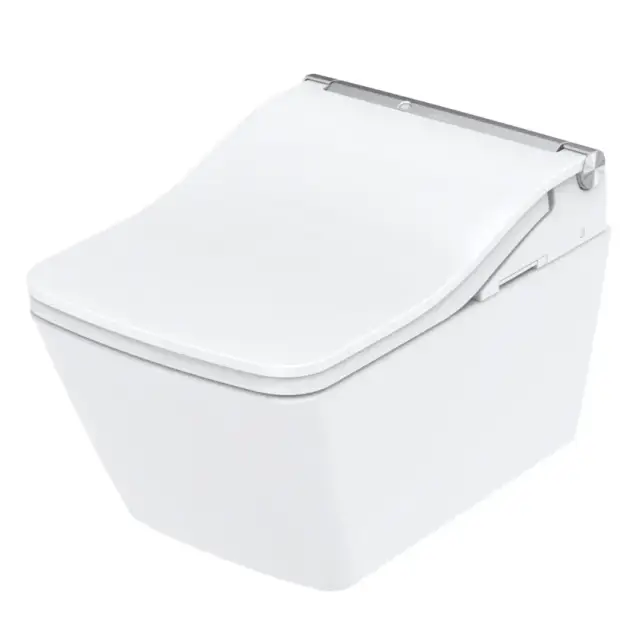 Комплект: Унитаз подвесной RIMLESS+сиденье с функцией биде+запорный кран Toto SP+SW