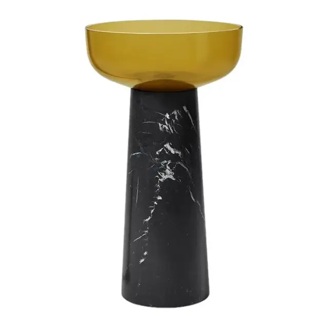 Раковина Antonio Lupi ALBUME ALBUME10+ALBUME21 пьедестал-MARMO NERO MARQUINIA