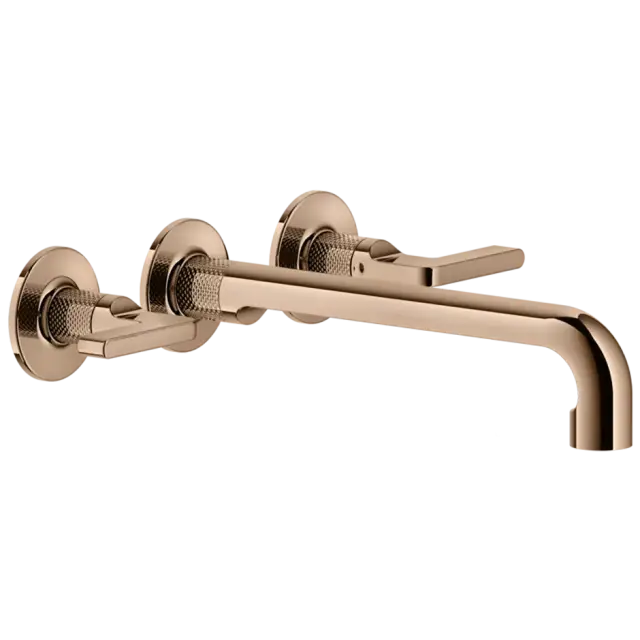 Смеситель для раковины Gessi INCISO 58092#030 Медный PVD