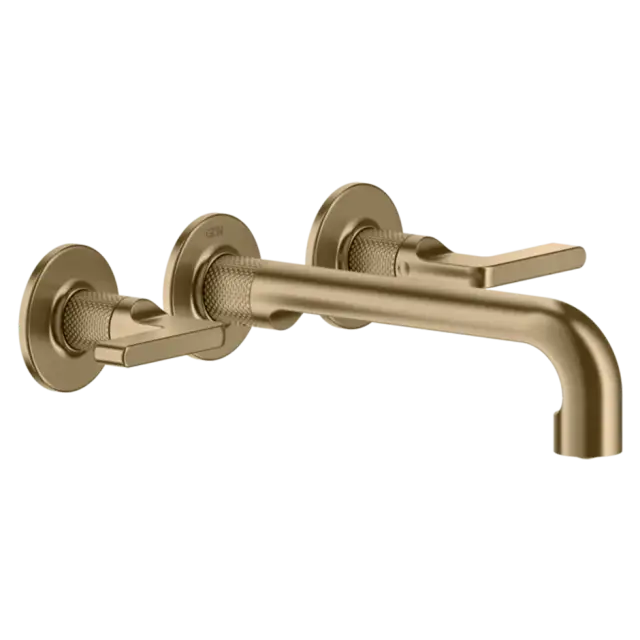 Смеситель для раковины Gessi INCISO 58090#726 Warm Bronze Brushed PVD