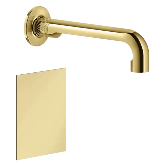 Смеситель для раковины Gessi INCISO 58105#246 золото PVD