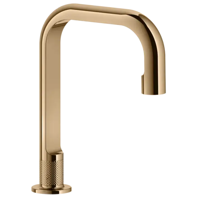 Смеситель для раковины Gessi INCISO 58023#735 Warm Bronze PVD