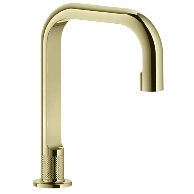 Смеситель для раковины Gessi INCISO 58023#710 цвет-латунь PVD