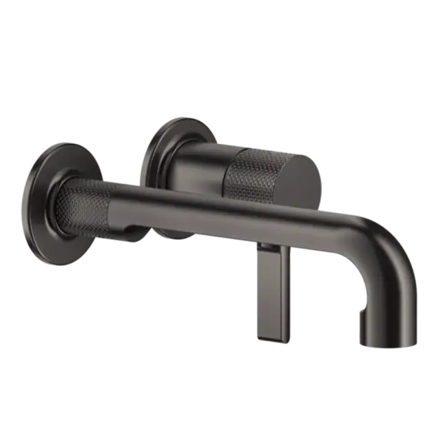 Смеситель для раковины Gessi INCISO 58088#707 Black Metal Brushed PVD
