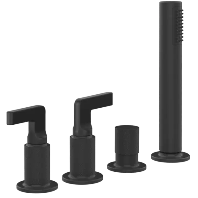 Смеситель для ванны Gessi INCISO 58043#299 черный XL
