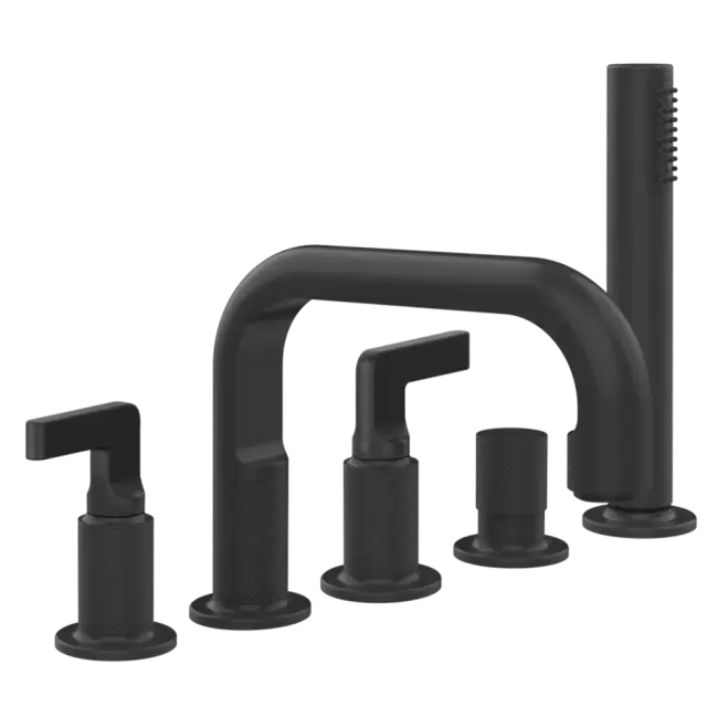 Смеситель для ванны Gessi INCISO 58040#299 черный XL