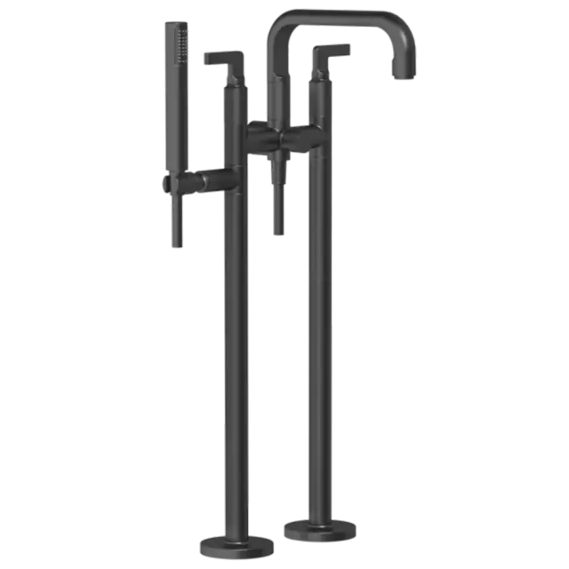 Смеситель для ванны Gessi INCISO 58029#299 черный XL