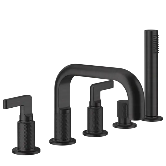Смеситель для ванны Gessi INCISO 58040#187 состарен.бронза