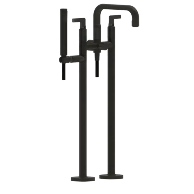 Смеситель для ванны Gessi INCISO 58029#187 состарен.бронза