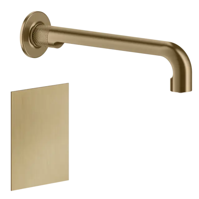 Смеситель для раковины Gessi INCISO 58107#726 Warm Bronze Brushed PVD