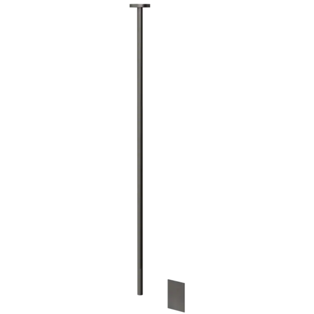 Смеситель для раковины Gessi INCISO 58024#707 Black Metal Brushed PVD