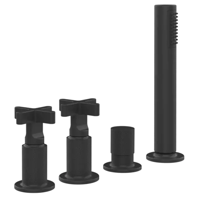 Смеситель для ванны Gessi INCISO 58143#299 черный XL