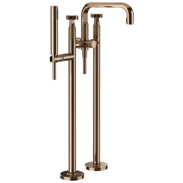 Смеситель для ванны Gessi INCISO 58129#030 Медный PVD