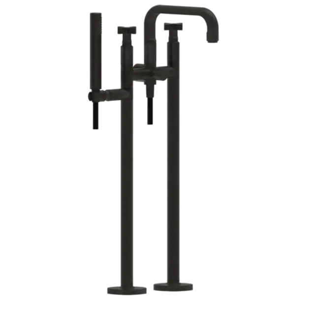 Смеситель для ванны Gessi INCISO 58129#187 состарен.бронза