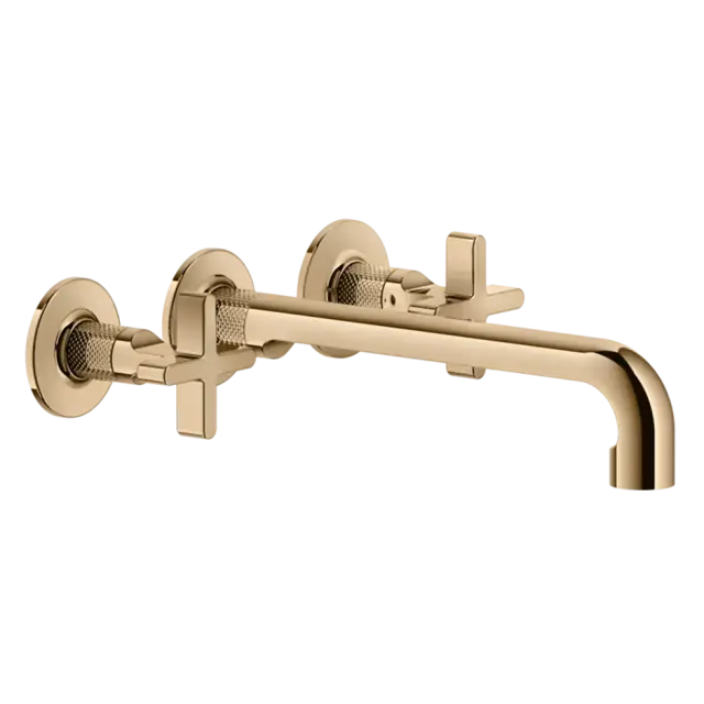 Смеситель для раковины Gessi INCISO 58192#735 Warm Bronze PVD