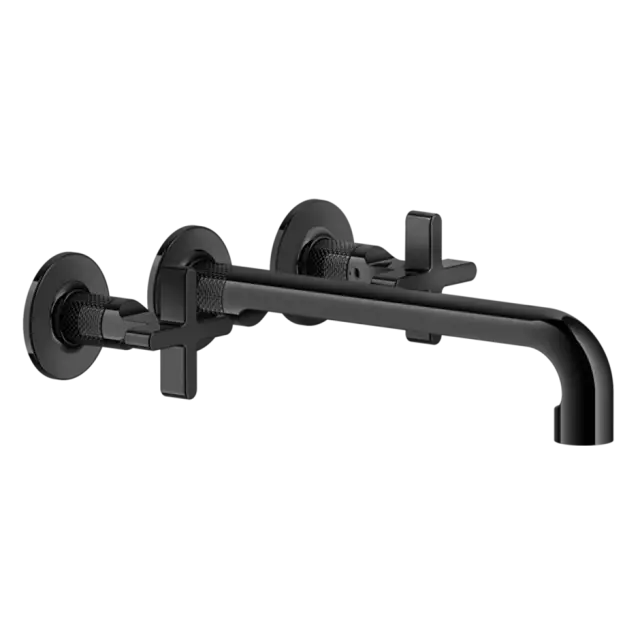 Смеситель для раковины Gessi INCISO 58192#706 Black Metal PVD