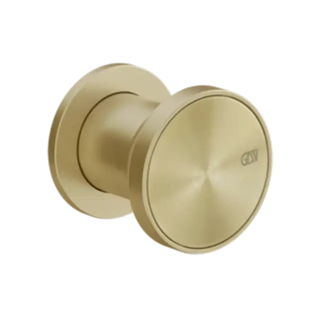 Смеситель для душа Gessi ORIGINI 66109#727 цвет-браш.латунь PVD