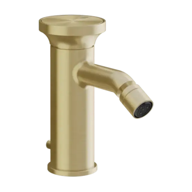 Смеситель для биде Gessi ORIGINI 66007#727 цвет-браш.латунь PVD