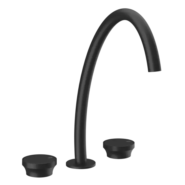 Смеситель для раковины Gessi ORIGINI 66016#299 черный XL
