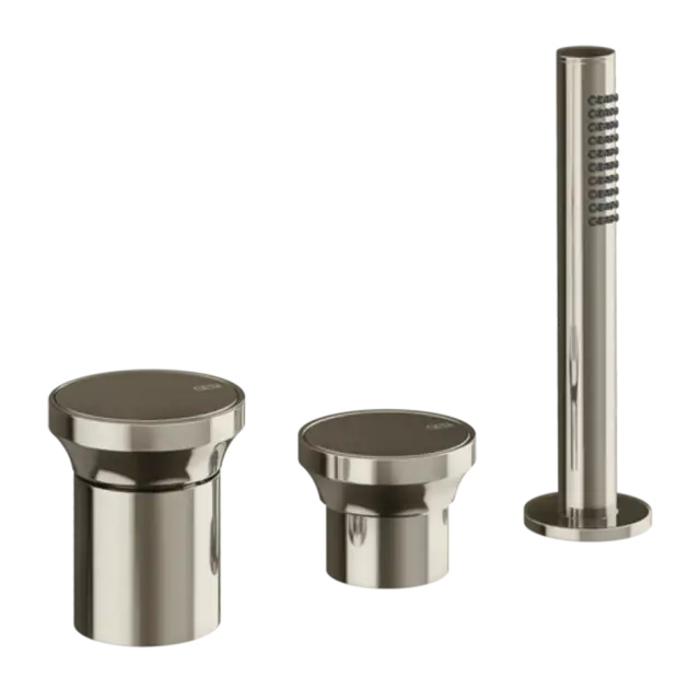 Смеситель для ванны Gessi ORIGINI 66043#720 NICKEL PVD