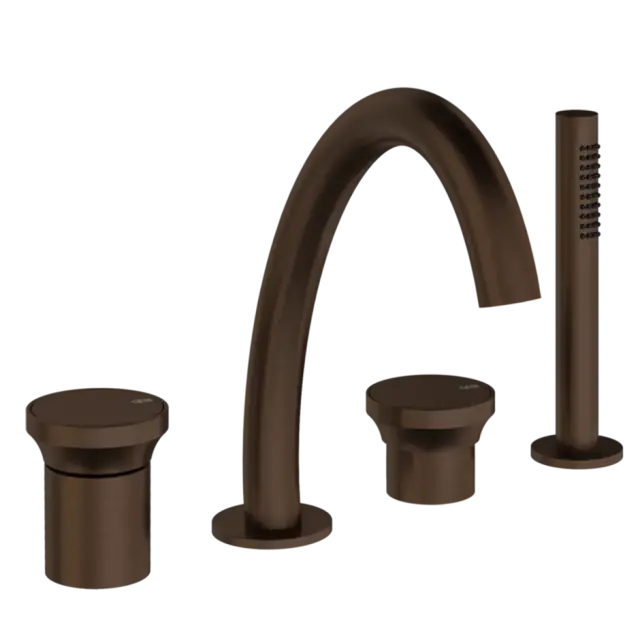 Смеситель для ванны Gessi ORIGINI 66037#845 темная бронза