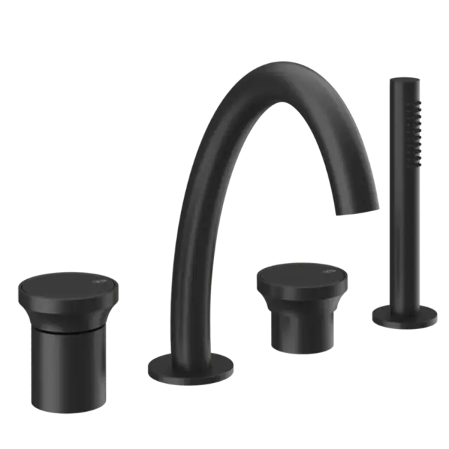 Смеситель для ванны Gessi ORIGINI 66037#299 черный XL