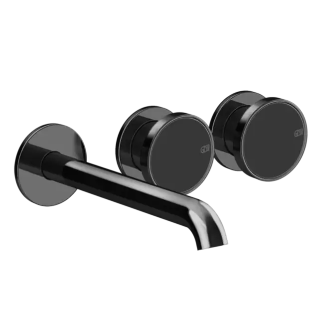 Смеситель для раковины Gessi ORIGINI 66090#706 Black Metal PVD