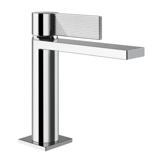 Смеситель для раковины Gessi INVERSO RIGATO 73551#031 цвет-хром