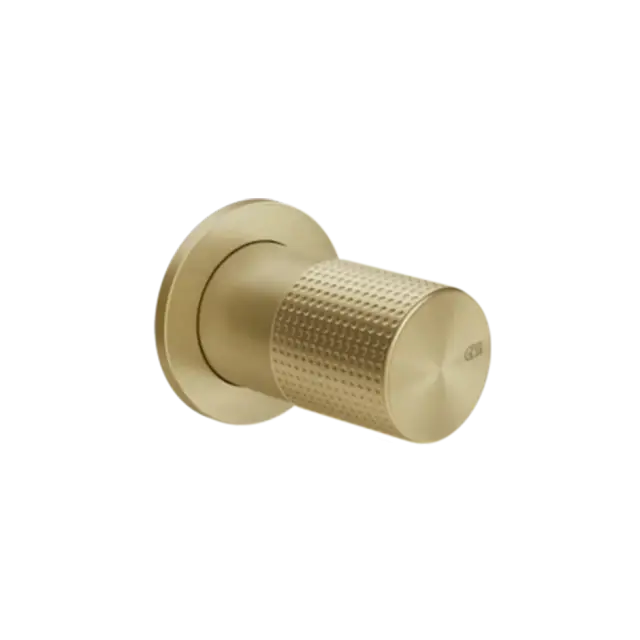 Смеситель для душа Gessi HABITO CESELLO 70499#727 цвет-браш.латунь PVD