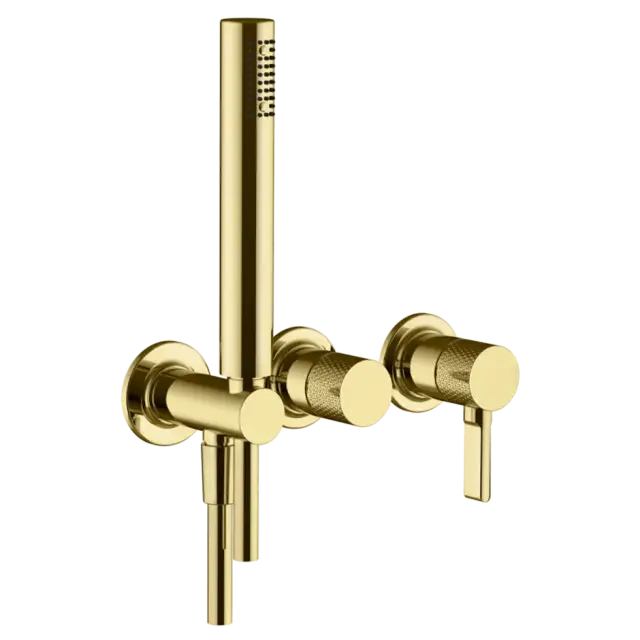 Смеситель для душа Gessi INCISO 58345#246 золото PVD