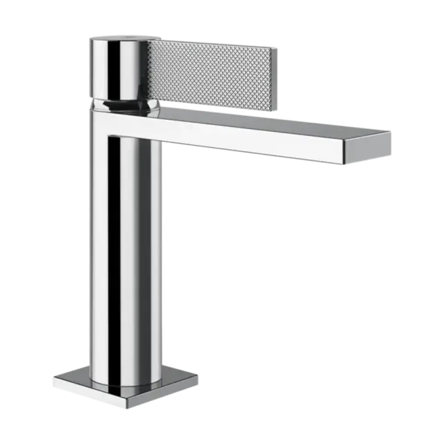 Смеситель для раковины Gessi INVERSO DIAMANTATO 73602#031 цвет-хром