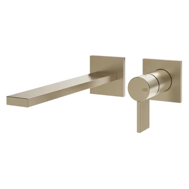 Смеситель для раковины Gessi INVERSO RIGATO 73588#149 цвет-FINOX BRUSHED NICKEL