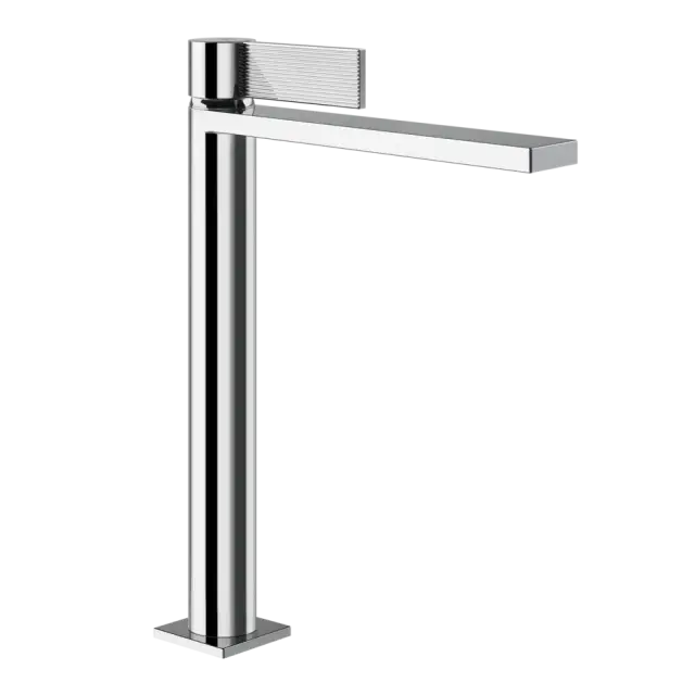 Смеситель для раковины Gessi INVERSO RIGATO 73504#031 цвет-хром