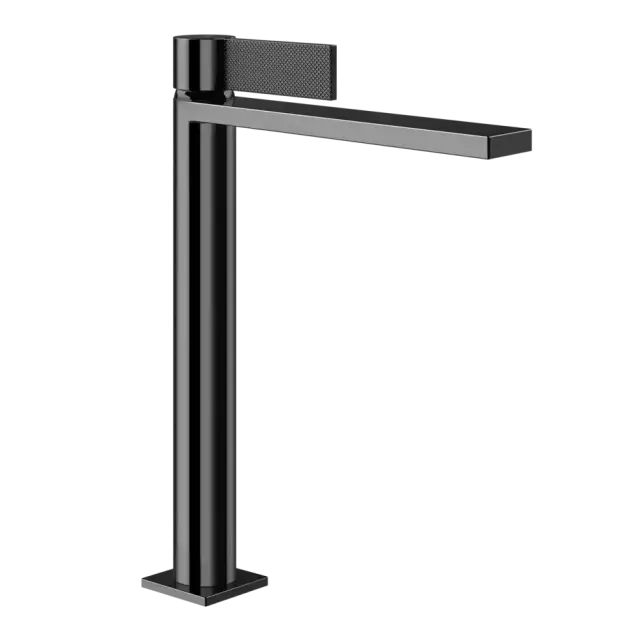 Смеситель для раковины Gessi INVERSO DIAMANTATO 73604#706 цвет-Black Metal PVD
