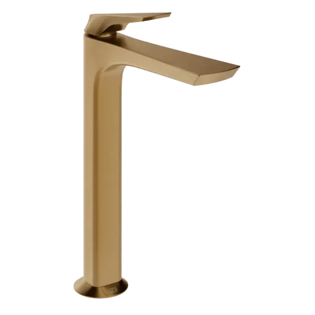 Смеситель для раковины Gessi VENTAGLIO 72053#726 цвет-Warm Bronze Brushed PVD