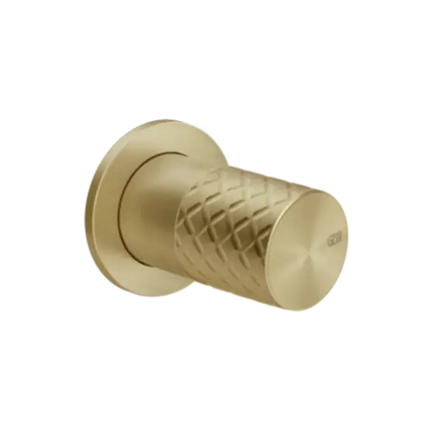 Смеситель для душа Gessi HABITO INTRECCIO 70199#727 цвет-браш.латунь PVD