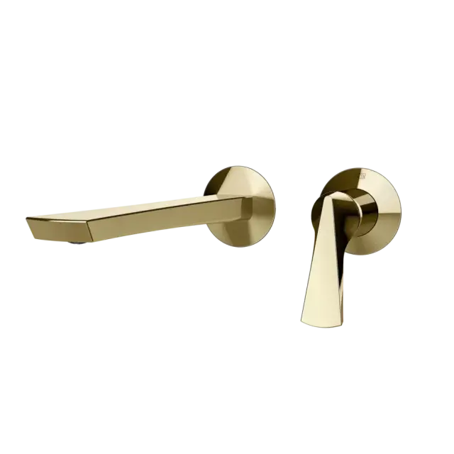 Смеситель для раковины Gessi VENTAGLIO 72088#710 цвет-латунь PVD