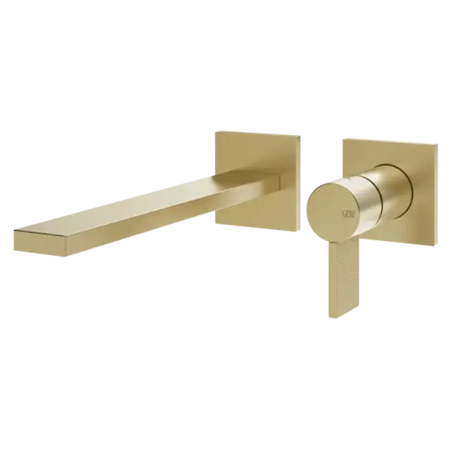 Смеситель для раковины Gessi INVERSO DIAMANTATO 73688#727 цвет-браш.латунь PVD