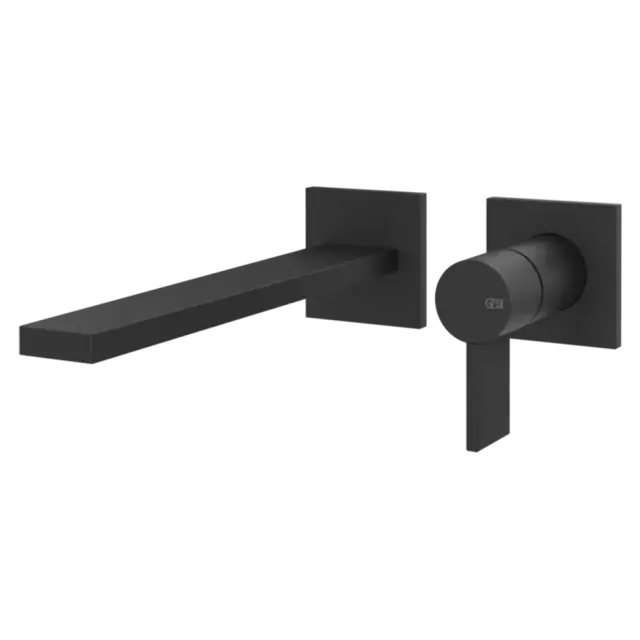 Смеситель для раковины Gessi INVERSO DIAMANTATO 73688#299 цвет-черный XL