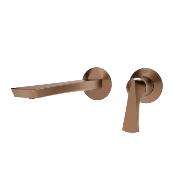 Смеситель для раковины Gessi VENTAGLIO 72088#708 цвет-браш.Медный PVD