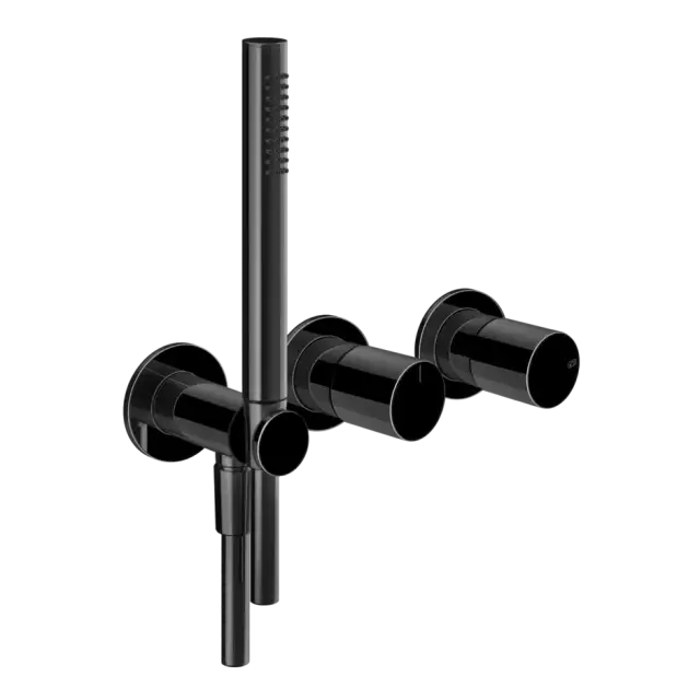 Смеситель для душа Gessi HABITO 70038#706 цвет-Black Metal PVD